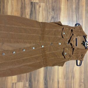 Button up dress.